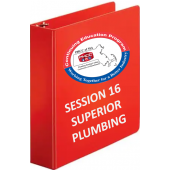 SESSION 16 - SUPERIOR PLUMBING - CONTINUING EDUCATION - OCTOBER 11th - WALPOLE OFFICE